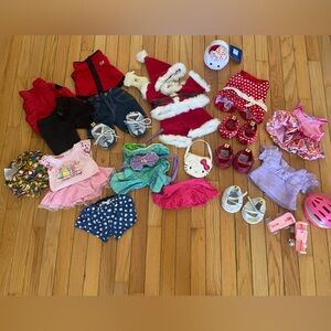 Build A Bear Mixed Lot of Clothing/Accessories